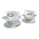 Tasses arcopal fruit de France vintage