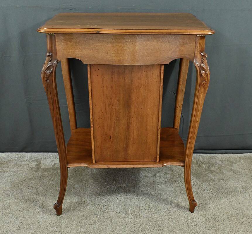 Walnut Coffee Table, Louis XV Style – Early 20th Century