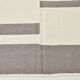 7x9 Cream Gray Handmade Comtemporary Kilim Rug, 225x276Cm