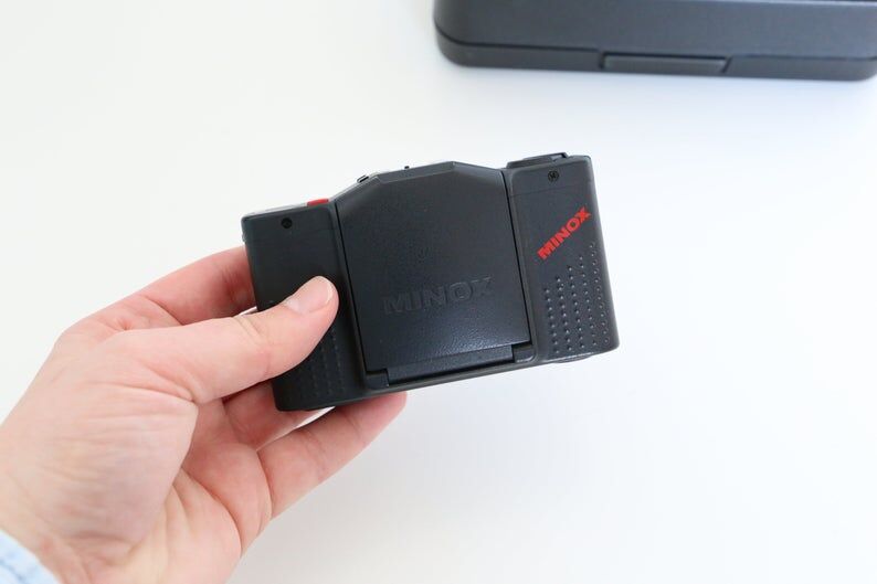 MINOX GT-E film camera, compact, miniature, spy