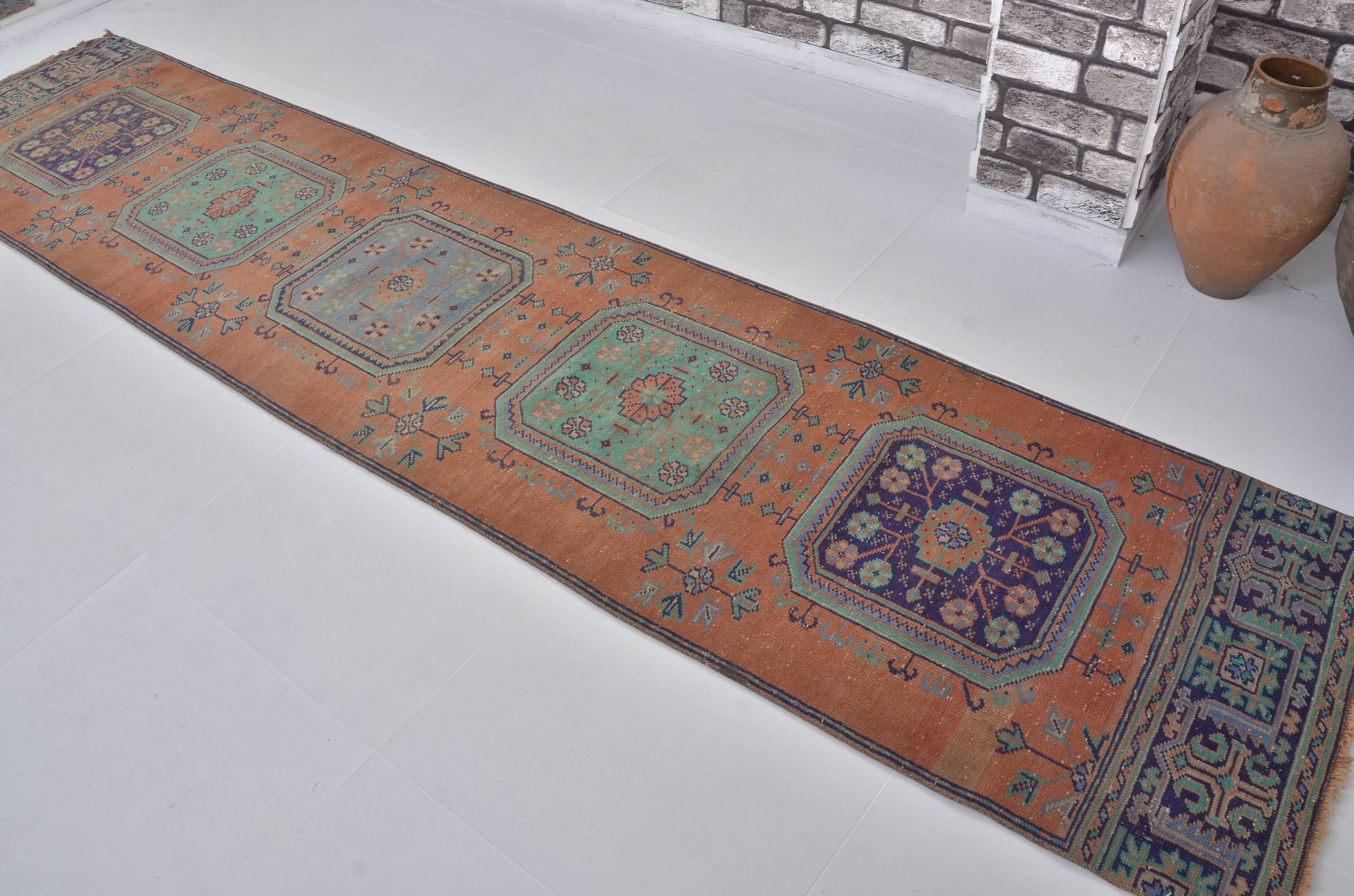 Oushak Anatolian Antique Runner sku2472