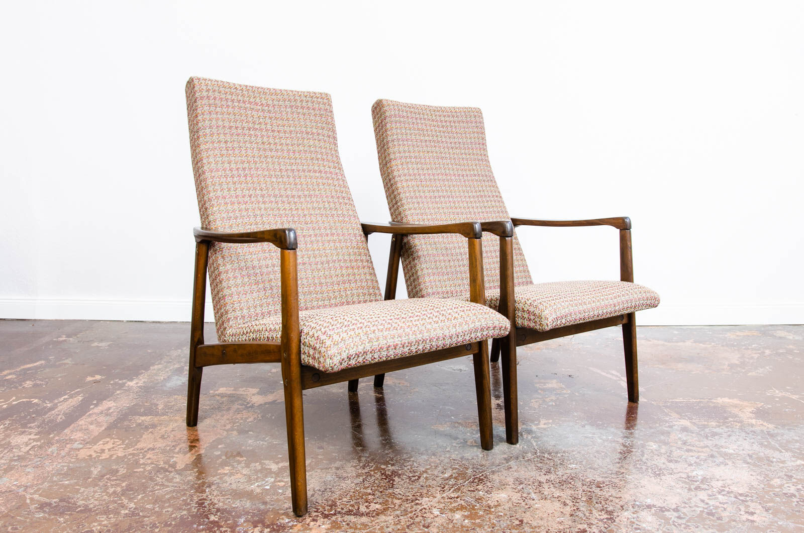 Pair of Mid-Century armchairs, Czechoslovakia, 1960's