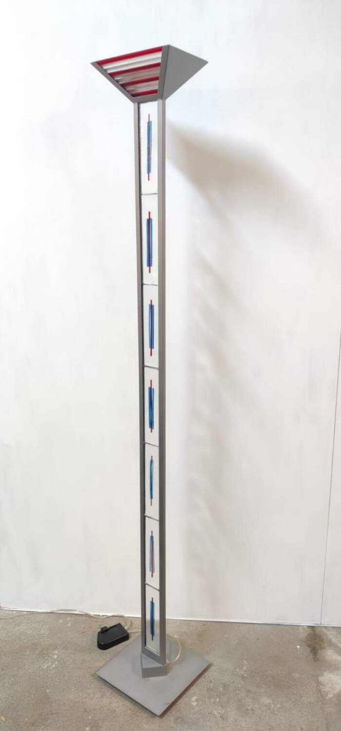 Murano glass floor lamp by de Majo