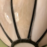 Vintage glass wall lamp