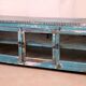Old low sideboard, tv stand in original blue patina burmese teak