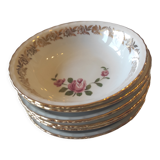 Cups with flower decoration