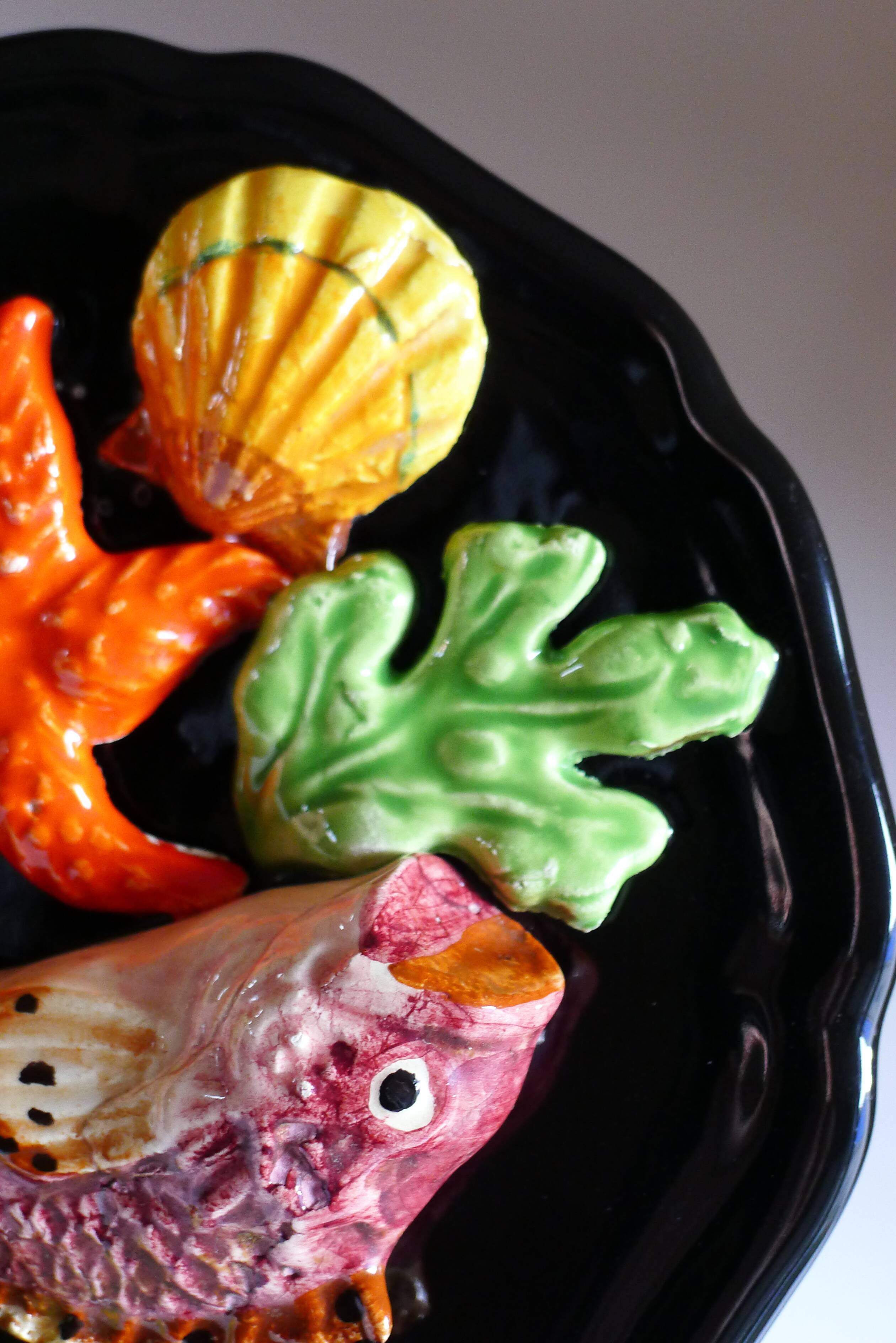 Small plate of fish slip