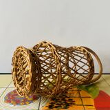 Vintage wicker basket