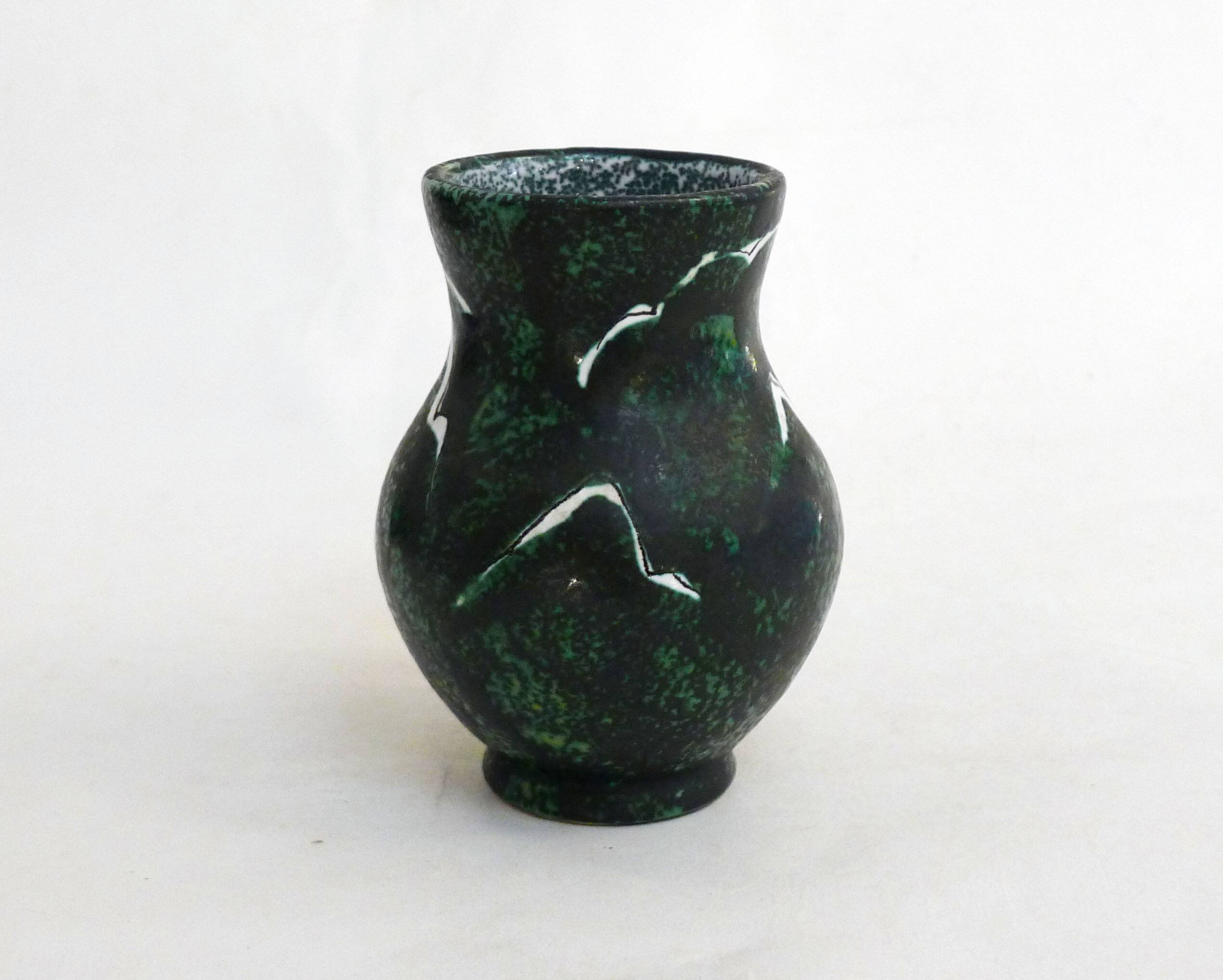 Chamois midcentury matte vase
