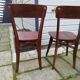 Old bistro chairs