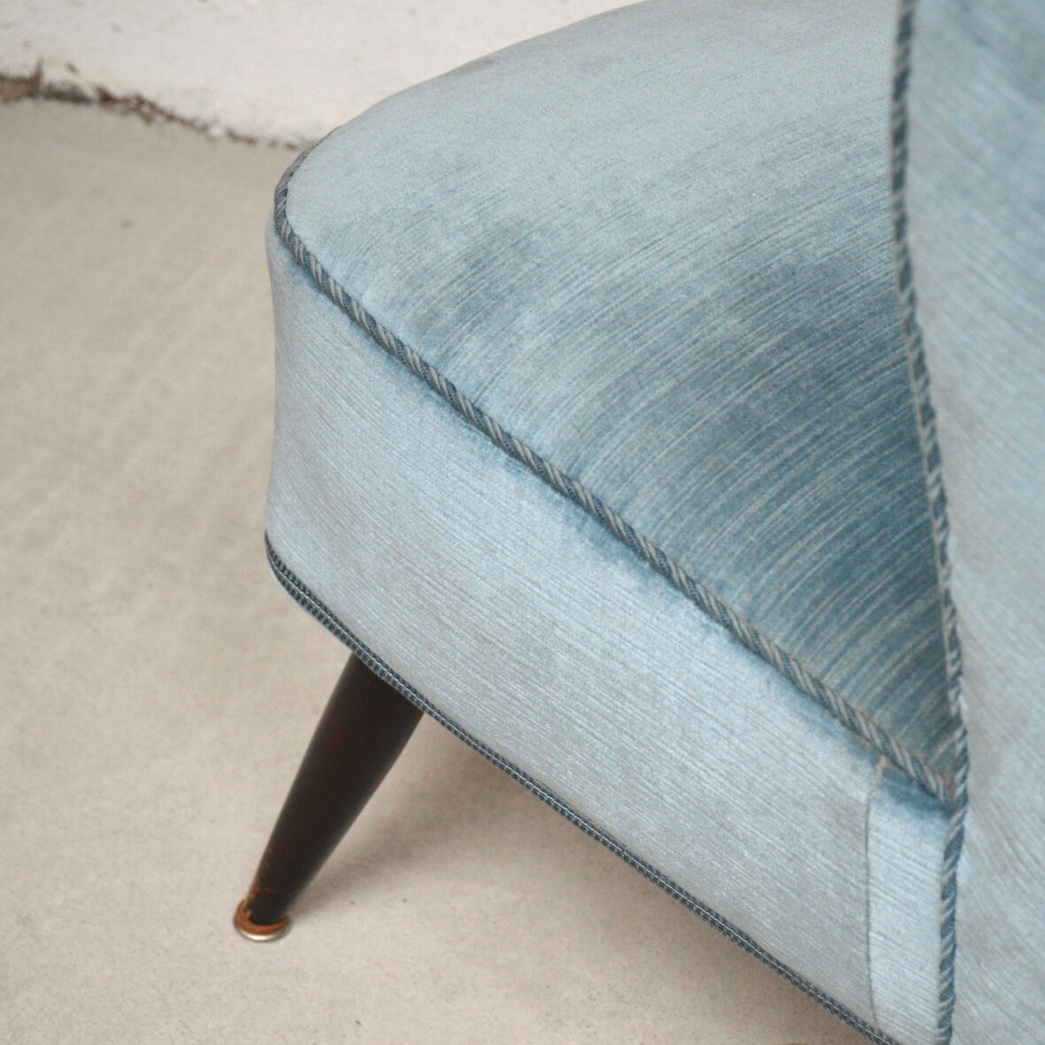 Pair of cocktail armchairs, 1960s