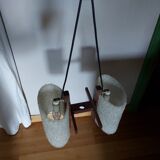 Scandinavian suspension with its two wall light