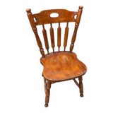 Set of 6 country western style chairs