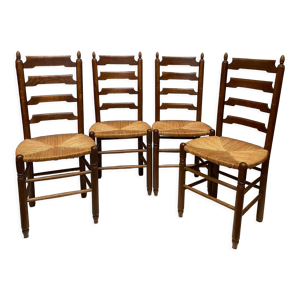 Set de 4 chaises assises