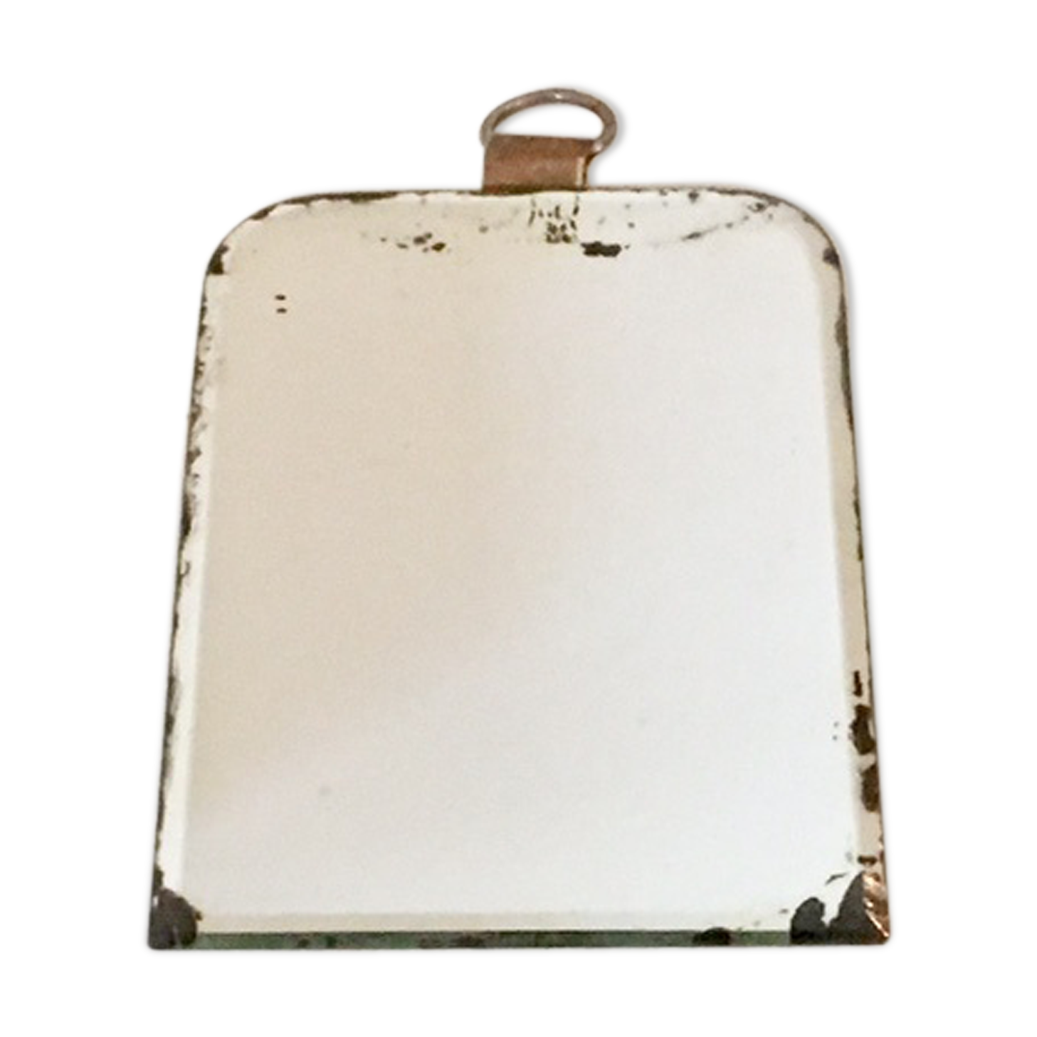 Miroir de barbier biseauté
