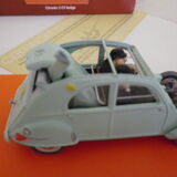 Lot of 5 Tintin collection cars, 1/43rd, original cases