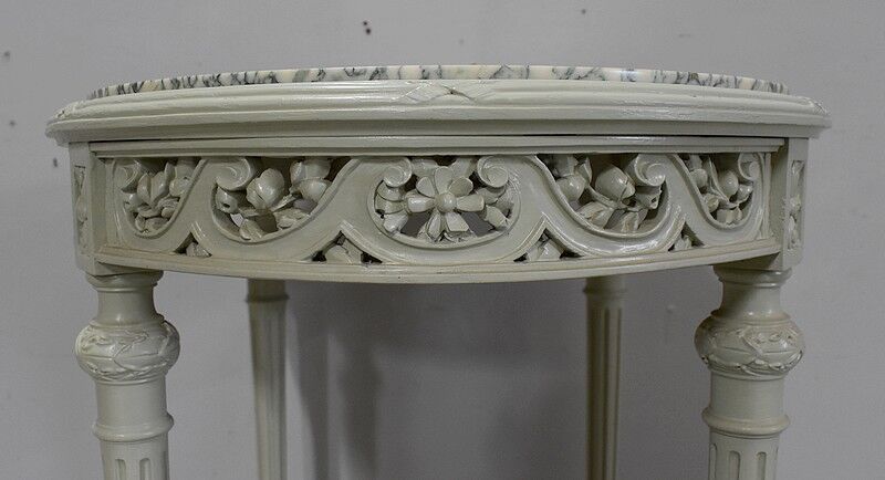 Guerin in Wood Réchampi and Cannage, Louis XVI style - 1920