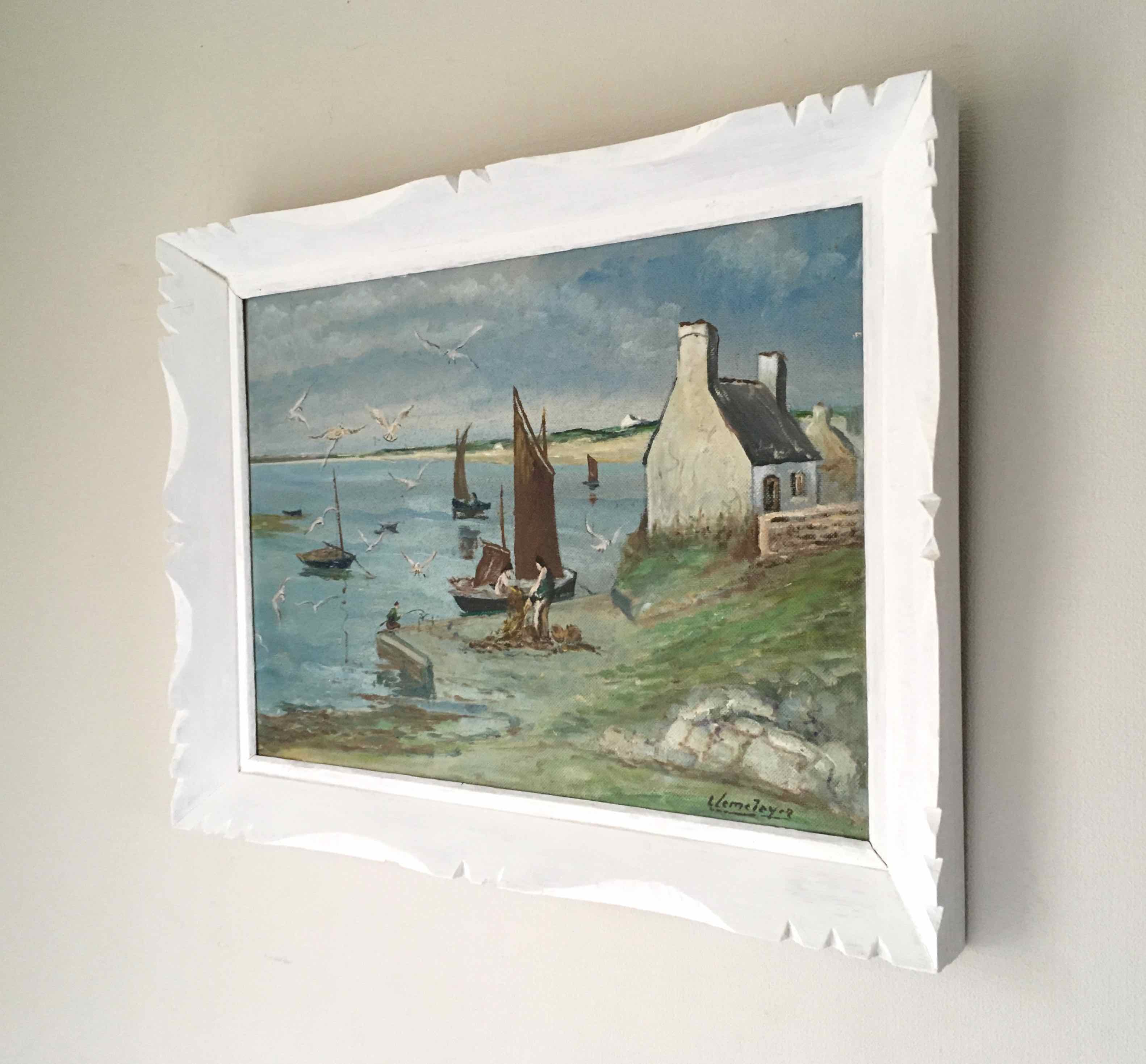 Painting former marine Brittany