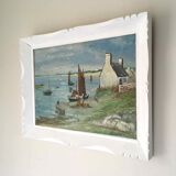 Painting former marine Brittany