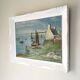 Tableau ancien marine Bretagne