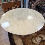 Carrara marble dining table