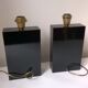 Pair of lamp legs Maison Le Douphin model Insert France 1970