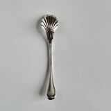 Silver Spoon for Mustard / Eggs | Shell-Shaped Tip