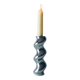 Bougeoir design torsadé