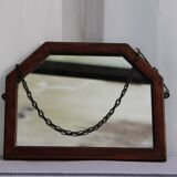 Miroir en bois