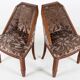 Paire de chaises Art Déco de Gaston et Fernand Saddier Circa.1925