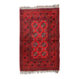 Antique 1920s Afghan Ersari tribal rug 80cm x 126cm - 1C1254