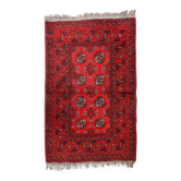 Antique 1920s Afghan Ersari tribal rug 80cm x 126cm - 1C1254