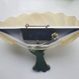 Vintage Italian resin and glass wall light