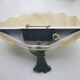 Vintage Italian resin and glass wall light