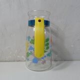 Vintage 70s flower decanter