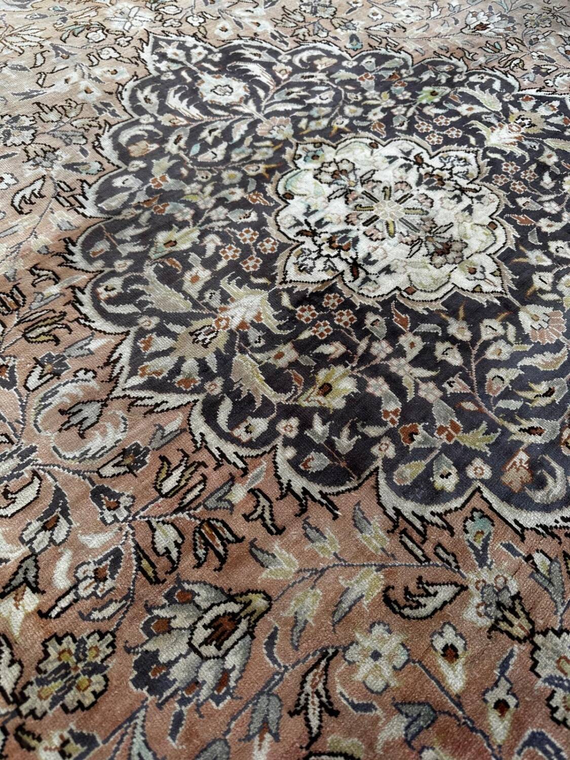 Turkish silk carpet