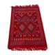 Red Berber kilim rug 140x185cm
