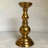 Large brass candlestick