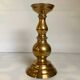 Large brass candlestick