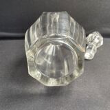 Large decanter - Louis Philippe - Strong crystal and silver