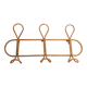 Wall-mounted coat rack imitation wicker
