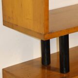 Vintage shelf with modular wooden boxes, 1960s