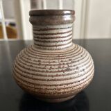 3 stoneware vases 1970
