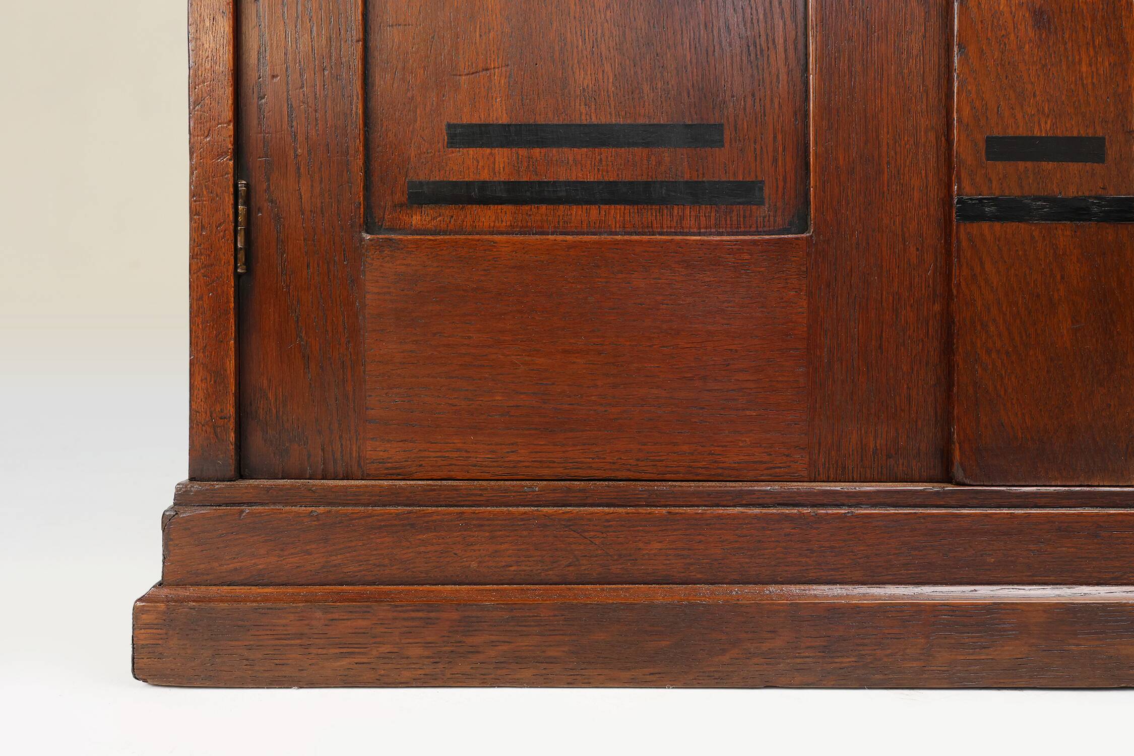 Secession high cabinet the Vienna Art Nouveau style, Austria ca. 1905