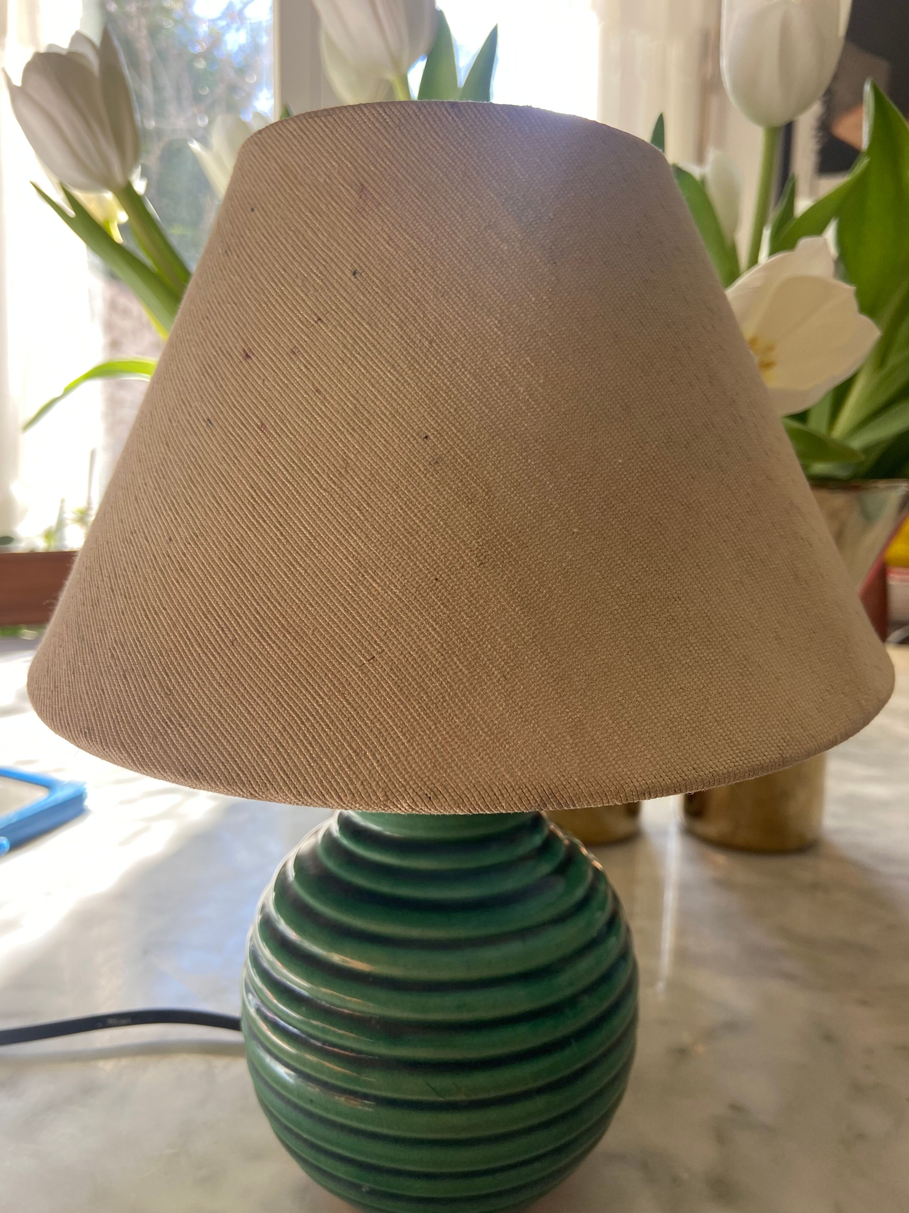 Vintage ceramic lamp