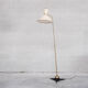 Robert Mathieu French Brass Adjustable Mid-Century Floor Lamp