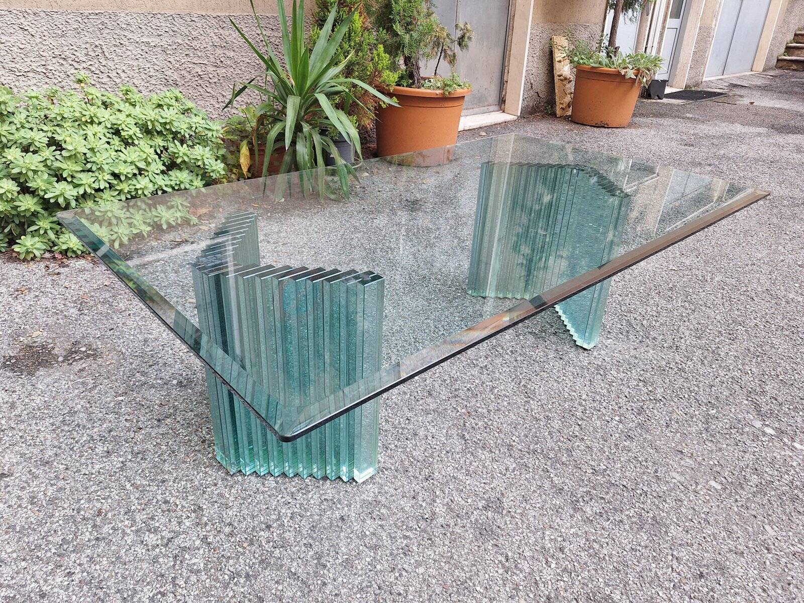 Vintage Coffee Table by Luigi Massoni for Gallotti & Radice, 1970s