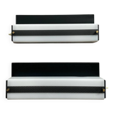 Pair of Niek Hiemstra wall lights from the 50s-60s