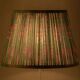 New handcrafted lampshade in vintage silk sari, turquoise pink floral.
