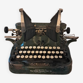 Machine à écrire oliver 10 chicago